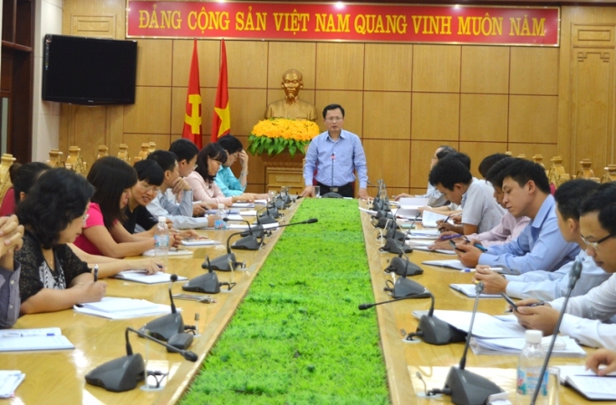 Hội nghị giao ban cán bộ, công chức Ban Tuyên giáo Tỉnh ủy Quảng Ninh